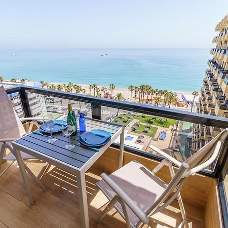 Amazing Views Beachfront Apartment With Swimming Pool Benalmádena Kültér fotó