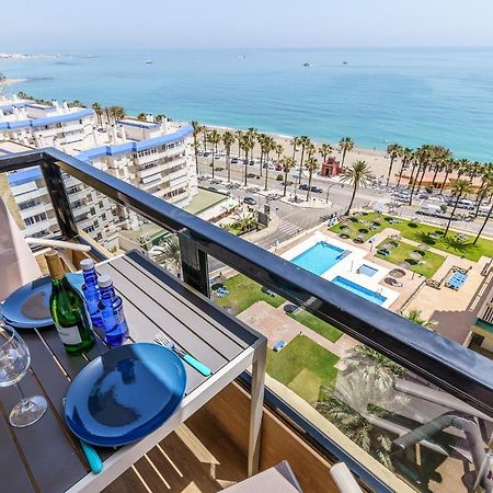 Amazing Views Beachfront Apartment With Swimming Pool Benalmádena Kültér fotó